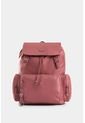 Bolso Tipo Morral Grande Con Tapa Bolso Tipo Morral Grande Con Tapa Rosado NAPPA de Nappa