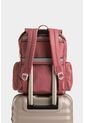 Bolso Tipo Morral Grande Con Tapa Bolso Tipo Morral Grande Con Tapa Rosado NAPPA de Nappa