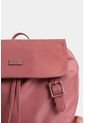 Bolso Tipo Morral Grande Con Tapa Bolso Tipo Morral Grande Con Tapa Rosado NAPPA de Nappa