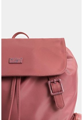 Bolso Tipo Morral Grande Con Tapa Bolso Tipo Morral Grande Con Tapa Rosado NAPPA