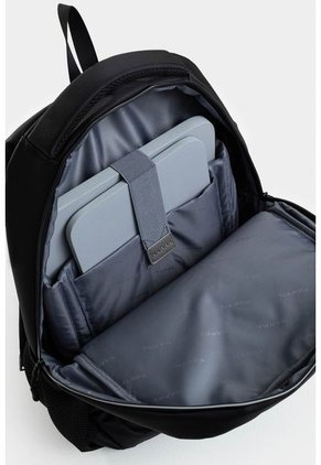 Bolso Tipo Tula Morral En Lona Gruesa Con Cierre Impermeable Y Lineas Reflectivas Bolso Tipo Tula Morral En Lona Gruesa Con Cierre Impermeable Y Lineas Reflectivas Negro NAPPA