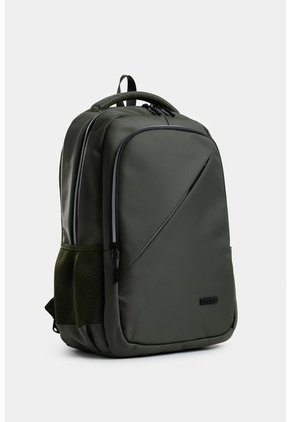 Bolso Tipo Tula Morral En Lona Gruesa Con Cierre Impermeable Y Lineas Reflectivas Bolso Tipo Tula Morral En Lona Gruesa Con Cierre Impermeable Y Lineas Reflectivas Verde NAPPA