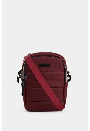 Bolso Tipo Manos Libres Mediano Básico Con Cierres Impermeables Bolso Tipo Manos Libres Mediano Básico Con Cierres Impermeables Vinotinto NAPPA