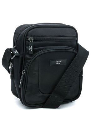 Bolso Manos Libres Negro Nappa