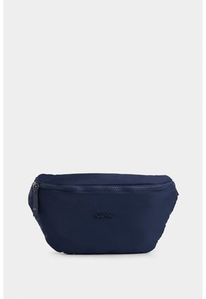 Bolso Tipo Riñonera Basic En Textil Con Jaladeras En Caucho Bolso Tipo Riñonera Basic En Textil Con Jaladeras En Caucho Azul NAPPA