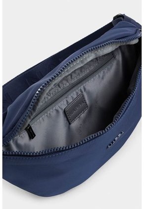 Bolso Tipo Riñonera Basic En Textil Con Jaladeras En Caucho Bolso Tipo Riñonera Basic En Textil Con Jaladeras En Caucho Azul NAPPA