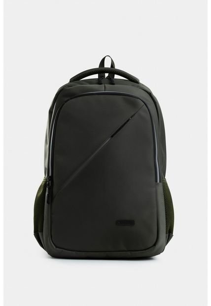 Bolso Tipo Tula Morral En Lona Gruesa Con Cierre Impermeable Y Lineas Reflectivas Bolso Tipo Tula Morral En Lona Gruesa Con Cierre Impermeable Y Lineas Reflectivas Verde NAPPA