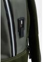 Bolso Tipo Tula Morral En Lona Gruesa Con Cierre Impermeable Y Lineas Reflectivas Bolso Tipo Tula Morral En Lona Gruesa Con Cierre Impermeable Y Lineas Reflectivas Verde NAPPA de Nappa