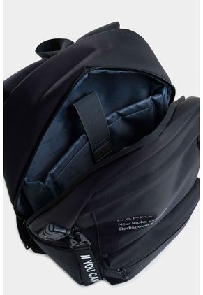 Bolso Tipo Tula Morral En Lona Con Chapa De Seguridad Bolso Tipo Tula Morral En Lona Con Chapa De Seguridad Azul NAPPA