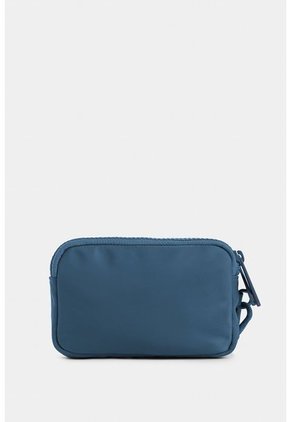 Monedero Con Doble Compartimento Y Tira De Agarre