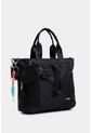 Bolso Tipo Baguette Mediano Con Monedero Removible Bolso Tipo Baguette Mediano Con Monedero Removible Negro NAPPA de Nappa