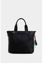 Bolso Tipo Baguette Mediano Con Monedero Removible Bolso Tipo Baguette Mediano Con Monedero Removible Negro NAPPA de Nappa