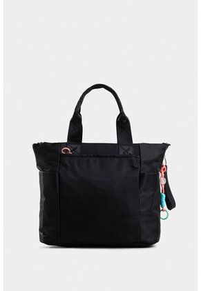 Bolso Tipo Baguette Mediano Con Monedero Removible Bolso Tipo Baguette Mediano Con Monedero Removible Negro NAPPA