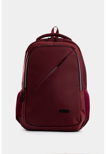 Bolso Tipo Tula Morral En Lona Gruesa Con Cierre Impermeable Y Lineas Reflectivas Bolso Tipo Tula Morral En Lona Gruesa Con Cierre Impermeable Y Lineas Reflectivas Vinotinto NAPPA