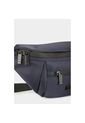 Bolso Para Hombre Tipo Riñonera En En Lona Con Cierres Impermeables Bolso Para Hombre Tipo Riñonera En En Lona Con Cierres Impermeables Azul Oscuro NAPPA de Nappa