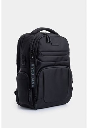 Bolso Tipo Morral Grande Con Capacidad Expandible Bolso Tipo Morral Grande Con Capacidad Expandible Negro NAPPA