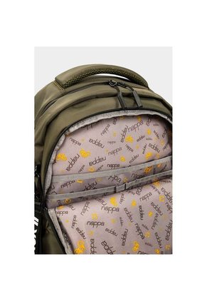 Bolso Para Hombre Tipo Tula Morral En Lona Con Cierre Frontal Invertido Con Logo Nappa Estampado Bolso Para Hombre Tipo Tula Morral En Lona Con Cierre Frontal Invertido Con Logo Nappa Estampado Verde NAPPA