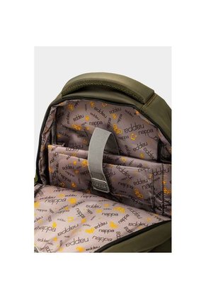 Bolso Para Hombre Tipo Tula Morral En Lona Con Cierre Frontal Invertido Con Logo Nappa Estampado Bolso Para Hombre Tipo Tula Morral En Lona Con Cierre Frontal Invertido Con Logo Nappa Estampado Verde NAPPA