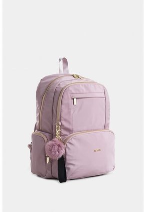 Bolso Para Mujer Tipo Morral En Textil Shay Bolso Para Mujer Tipo Morral En Textil Shay Rosado NAPPA