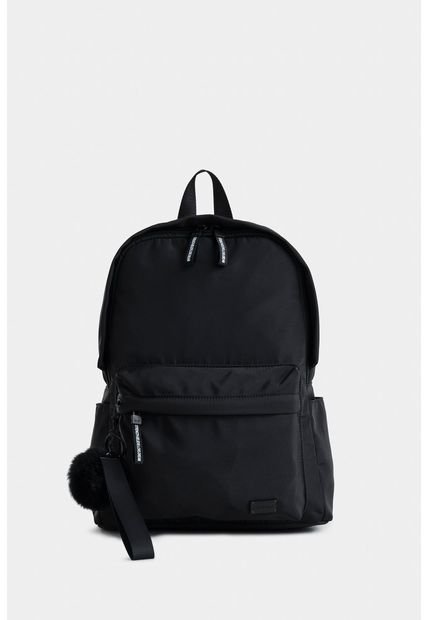 Bolso Tipo Tula Morral Para Mujer En Textil Astor Bolso Tipo Tula Morral Para Mujer En Textil Astor Negro NAPPA
