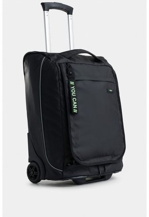 Maleta De Viaje 20" Con Cargaderas, Covertible A Morral Maleta De Viaje 20" Con Cargaderas, Covertible A Morral Negro NAPPA