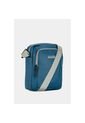 Bolso Para Hombre Tipo Bandolera Y Manos Libres En Lona Con Cierres Invertidos Bolso Para Hombre Tipo Bandolera Y Manos Libres En Lona Con Cierres Invertidos Azul NAPPA de Nappa
