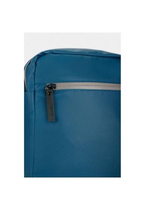 Bolso Para Hombre Tipo Bandolera Y Manos Libres En Lona Con Cierres Invertidos Bolso Para Hombre Tipo Bandolera Y Manos Libres En Lona Con Cierres Invertidos Azul NAPPA