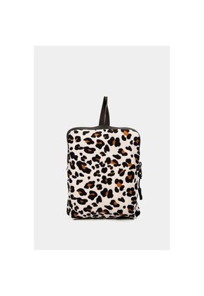 Bolso Tipo Tula Morral Para Mujer En Lona, Expandible En Diferentes Estampados Bolso Tipo Tula Morral Para Mujer En Lona, Expandible En Diferentes Estampados Miel NAPPA