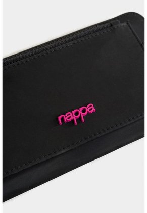 Billetera Davenport En Textil Tarjetero Y Monedero Independiente Billetera Davenport En Textil Tarjetero Y Monedero Independiente Negro NAPPA