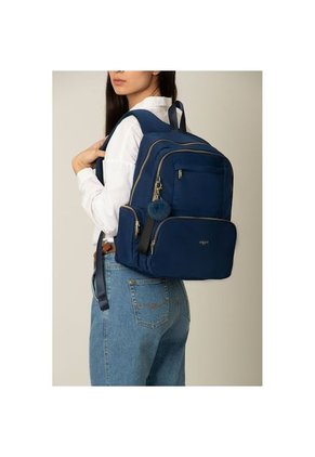 Bolso Para Mujer Tipo Morral En Textil Shay Bolso Para Mujer Tipo Morral En Textil Shay Azul NAPPA