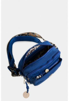 Riñonera Davenport En Textil Convertible A Bandolera Riñonera Davenport En Textil Convertible A Bandolera Azul NAPPA