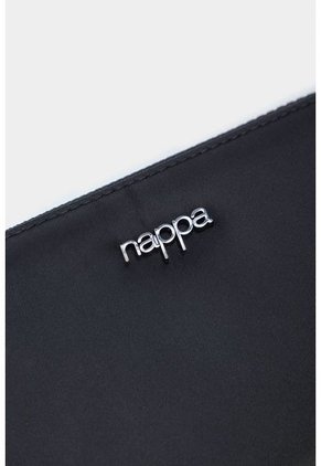 Billetera Portachequera Harrington Para Mujer En Lona Billetera Portachequera Harrington Para Mujer En Lona Negro NAPPA