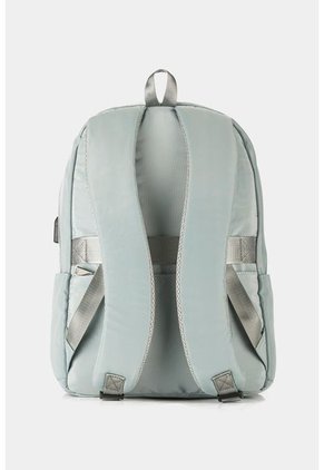 Bolso Tipo Tula Morral Para Mujer En Lona Con Bolsillos Frontales Bolso Tipo Tula Morral Para Mujer En Lona Con Bolsillos Frontales Gris NAPPA