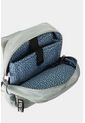 Bolso Tipo Tula Morral Para Mujer En Lona Con Bolsillos Frontales Bolso Tipo Tula Morral Para Mujer En Lona Con Bolsillos Frontales Gris NAPPA de Nappa