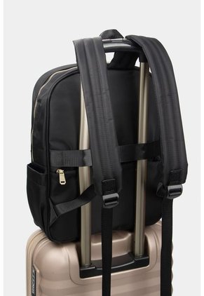 Bolso Tipo Tula Morral Para Mujer Con Bolsillo Removible Bolso Tipo Tula Morral Para Mujer Con Bolsillo Removible Negro NAPPA