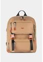 Morral Garner En Lona Tipo Cargo Morral Garner En Lona Tipo Cargo Crema NAPPA de Nappa
