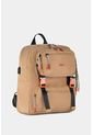 Morral Garner En Lona Tipo Cargo Morral Garner En Lona Tipo Cargo Crema NAPPA de Nappa