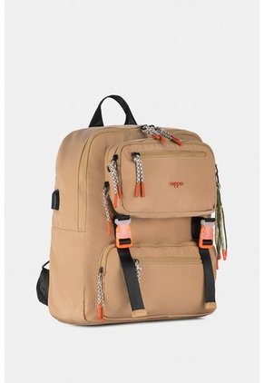 Morral Garner En Lona Tipo Cargo Morral Garner En Lona Tipo Cargo Crema NAPPA