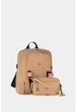 Morral Garner En Lona Tipo Cargo Morral Garner En Lona Tipo Cargo Crema NAPPA de Nappa
