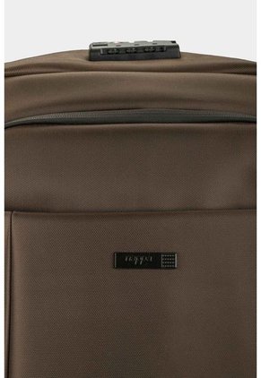 Bolso Tipo Tula Morral En Lona Para Hombre Con Lock De Seguridad En La Parte Superior Bolso Tipo Tula Morral En Lona Para Hombre Con Lock De Seguridad En La Parte Superior Cafe NAPPA