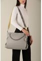 Bolso Para Mujer En Sintetico Tipo Shopping De Silueta Amplia Y Estructurada Con Cargadera En Cadena Bolso Para Mujer En Sintetico Tipo Shopping De Silueta Amplia Y Estructurada Con Cargadera En Cadena Gris NAPPA de Nappa