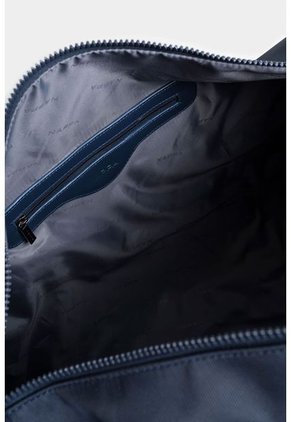 Bolso De Gran Capacidad En Lona Con Doble Cargadera Bolso De Gran Capacidad En Lona Con Doble Cargadera Azul NAPPA