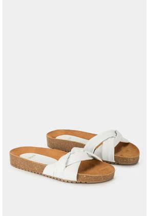 Zapatos Estilo Sandalia Plana Tipo Birken Para Mujer En Sintetico