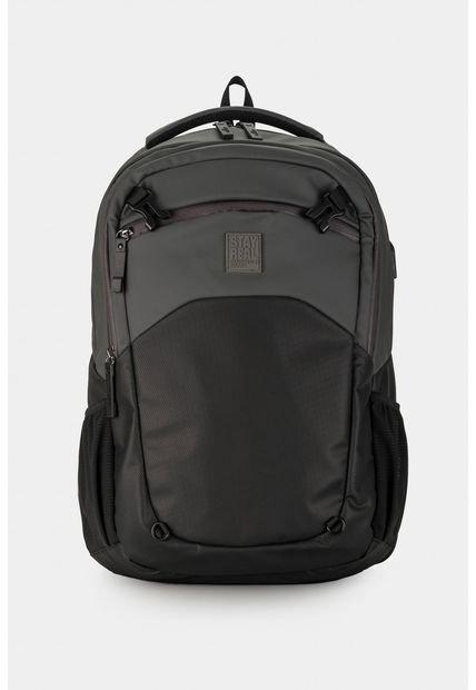 Bolso Para Hombre Tipo Tula Morral En Lona Encerada Con Sistema De Malla Para Casco Bolso Para Hombre Tipo Tula Morral En Lona Encerada Con Sistema De Malla Para Casco Negro NAPPA