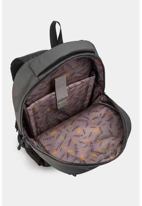 Bolso Para Hombre Tipo Tula Morral En Lona Encerada Con Sistema De Malla Para Casco Bolso Para Hombre Tipo Tula Morral En Lona Encerada Con Sistema De Malla Para Casco Negro NAPPA