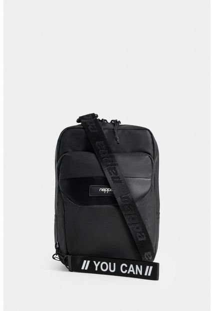 Manos Libres Hawking Masculina En Lona Con Cierres En Contraste Manos Libres Hawking Masculina En Lona Con Cierres En Contraste Negro NAPPA