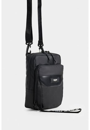 Manos Libres Hawking Masculina En Lona Con Cierres En Contraste Manos Libres Hawking Masculina En Lona Con Cierres En Contraste Negro NAPPA