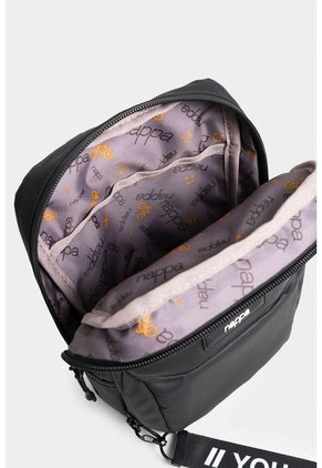 Manos Libres Hawking Masculina En Lona Con Cierres En Contraste Manos Libres Hawking Masculina En Lona Con Cierres En Contraste Negro NAPPA