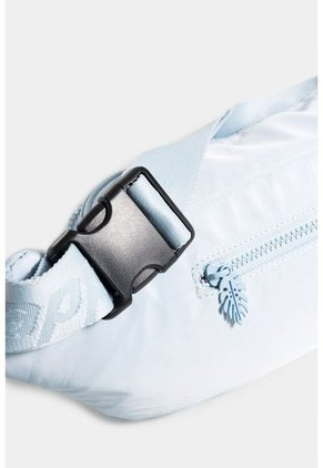 Riñonera Ficus Botanical En Textil Estampado Grande Riñonera Ficus Botanical En Textil Estampado Grande Azul NAPPA