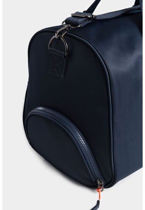 Bolso De Gran Capacidad En Lona Con Doble Cargadera Bolso De Gran Capacidad En Lona Con Doble Cargadera Azul NAPPA